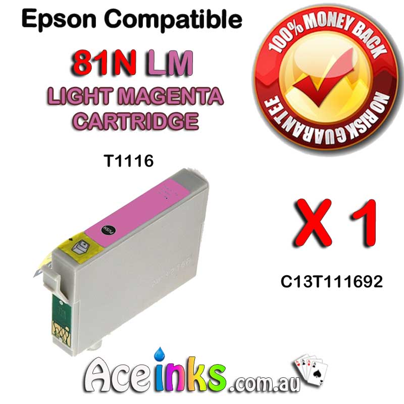 Compatible EPSON 81N LM LIGHT MAGENTA